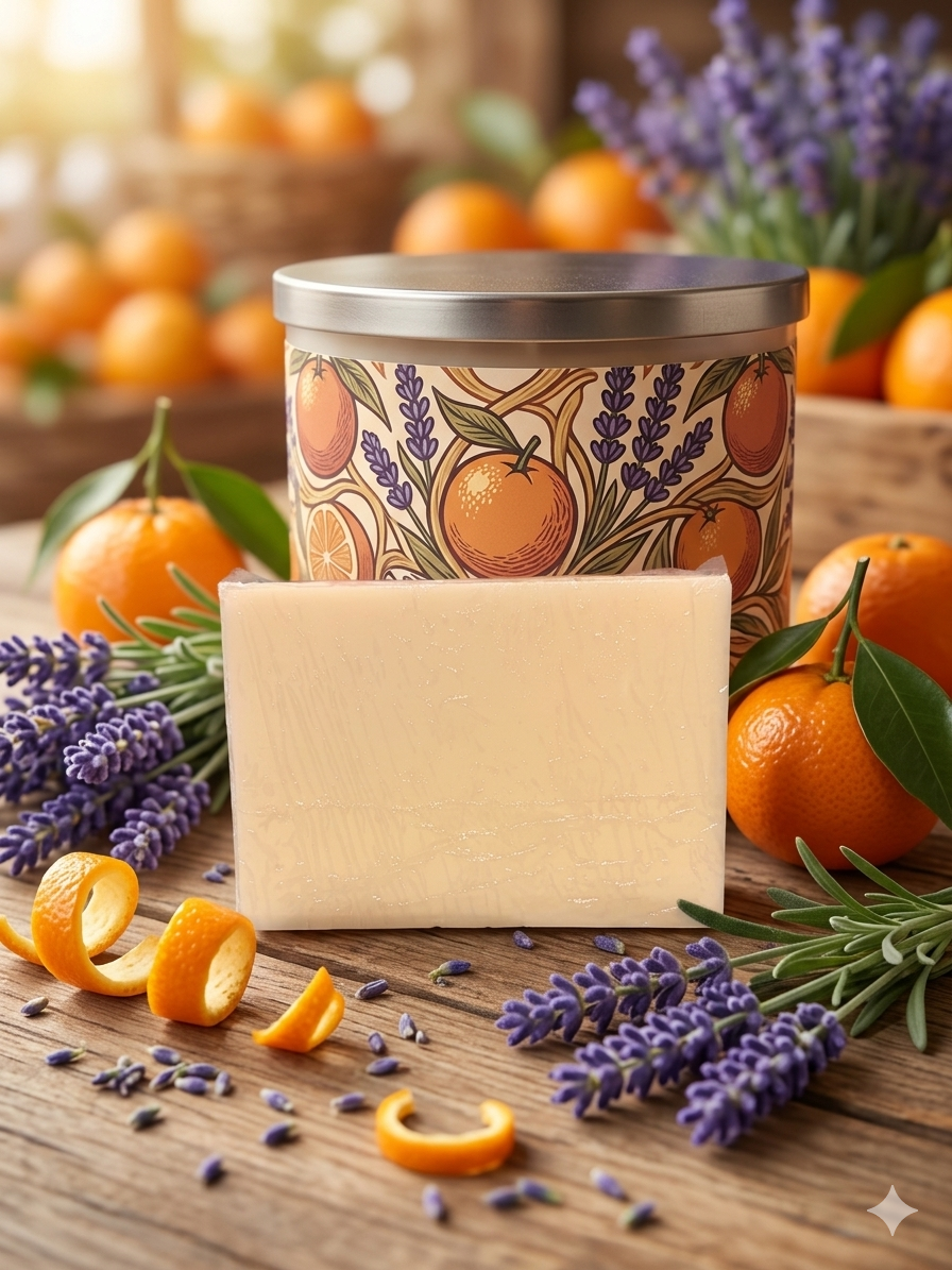 Orange & Lavender 5oz